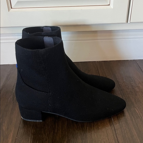 Rothy's Black Heeled Boots - Picture 6 of 9